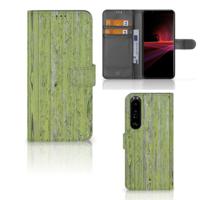 Sony Xperia 1 III | Book Style Case | Green Wood
