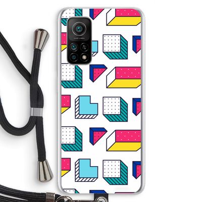 8-bit N°7: Xiaomi Mi 10T 5G Transparant Hoesje met koord