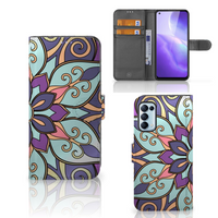 OPPO Find X3 Lite Hoesje Purple Flower