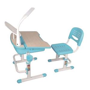 Vipack kinderbureau Comfortline met stoel - blauw - 70x54,5x51 cm - Leen Bakker