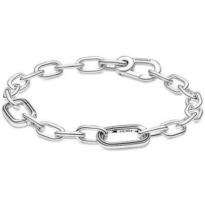 Pandora Me 599662C00 Armband Link Chain zilver 6 mm (3) 17,5 cm