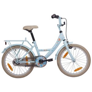 Bikefun Kinderfiets 18" Flower Fun blauw