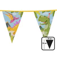 Vlaggenlijn Dino party 6m 30x20cm Vlaggenlijn Dino party 6m 30x20cm