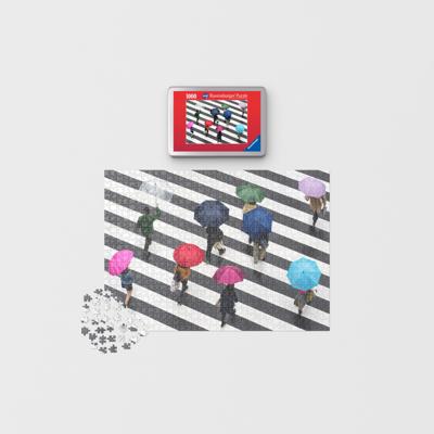 Ravensburger legpuzzel (metaal) 1000 stukjes