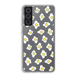 Spiegeleitjes: Samsung Galaxy S21 FE Transparant Hoesje
