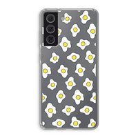 Spiegeleitjes: Samsung Galaxy S21 FE Transparant Hoesje