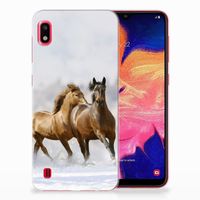 Samsung Galaxy A10 TPU Hoesje Paarden