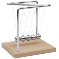 Newton pendel cradle - met 5 ballen - 14 x 12 x 15 cm - Slinger/balanceerballen