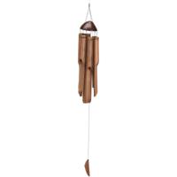 Bamboe windorgel - met koordstopper - 54 cm - windgong - windmobiel - windklok