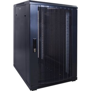 DSI 18U serverkast met geperforeerde deur - DS6818PP server rack 600 x 800 x 1000mm