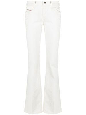 Diesel jean évasé D-Ebbey à taille basse (1969) - Blanc
