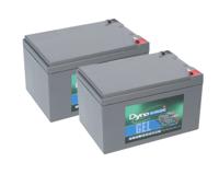 Dyno Europe Dyno gel accu 12v 12ah vervangingsset (excl. kabels)