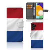 Samsung Galaxy A04s | Samsung Galaxy A13 5G | Bookstyle Case | Nederlandse Vlag