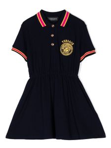 Versace Kids robe à motif Medusa Head - Bleu