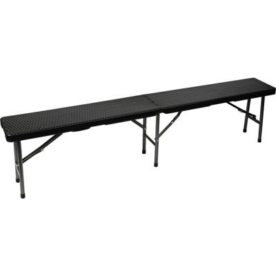 Perel imitation rotin Campingbank Zwart FP160R Belastbaarheid (gewicht) (max.) 600 kg