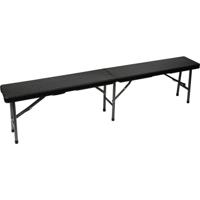 Perel imitation rotin Campingbank Zwart FP160R Belastbaarheid (gewicht) (max.) 600 kg