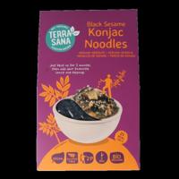 Konjak noodles zwarte sesam bio 250 Gram