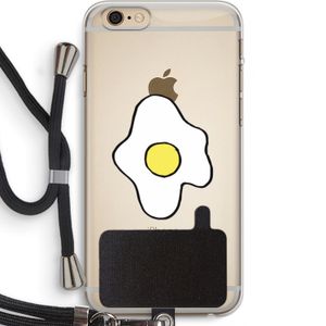 Spiegelei: iPhone 6 PLUS / 6S PLUS Transparant Hoesje met koord