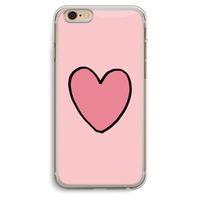 Hartje: iPhone 6 Plus / 6S Plus Transparant Hoesje
