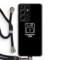 Hello: Samsung Galaxy S21 Ultra Transparant Hoesje met koord