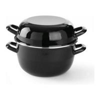 Hendi - Mosselpan geëmailleerd met deksel (5ltr) - ø26