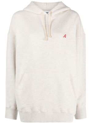 Autry hoodie en coton à patch logo - Tons neutres