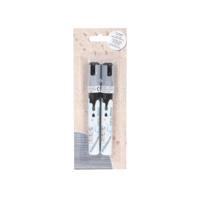 Raam-markers afwasbaar zilver set a 2