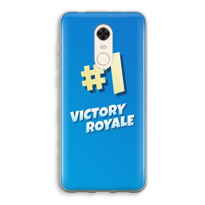 Victory Royale: Xiaomi Redmi 5 Transparant Hoesje