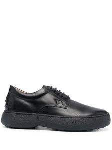 Tod's derbies à bout rond - Noir