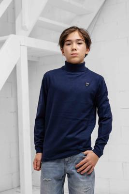 Vingino Knit Turtleneck Sweater Kids Donkerblauw - Maat 128 - Kleur: Donkerblauw | Soccerfanshop