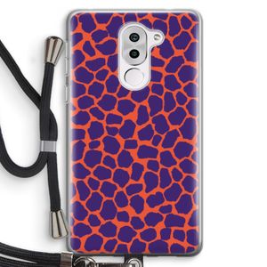Purple Giraffe: Honor 6X Transparant Hoesje met koord