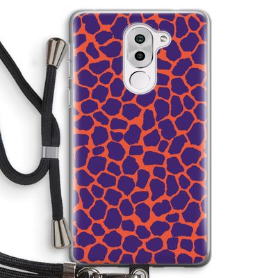 Purple Giraffe: Honor 6X Transparant Hoesje met koord