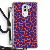 Purple Giraffe: Honor 6X Transparant Hoesje met koord