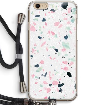 Terrazzo N°3: iPhone 6 / 6S Transparant Hoesje met koord