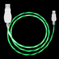 LED licht stroomt 1m USB op 8 Pin Sync gratis datakabel voor iPhone XR / iPhone XS MAX / iPhone X & XS / iPhone 8 & 8 Plus / iPhone 7 & 7 Plus / iPho