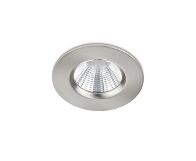 Trio Badkamer inbouwspotZagros met led rond grijs - 650710107