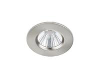 Trio Badkamer inbouwspotZagros met led rond grijs - 650710107