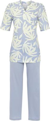 Blauwe flora pyjama Ringella