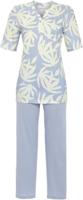 Blauwe flora pyjama Ringella
