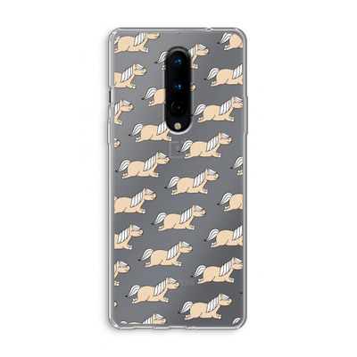 Ponys: OnePlus 8 Transparant Hoesje