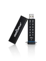 iStorage datAshur® USB-stick 4 GB Zwart IS-FL-DA-256-4 USB 2.0 - thumbnail