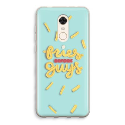 Always fries: Xiaomi Redmi 5 Transparant Hoesje