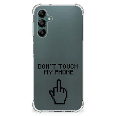 Samsung Galaxy A14 5G/4G Anti Shock Case Finger Don't Touch My Phone Samsung Galaxy A14 5G/4G Anti Shock Case Finger Don't Touch My Phone