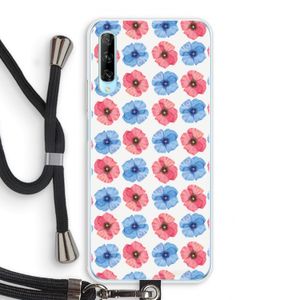 Klaproosjes: Huawei P Smart Pro Transparant Hoesje met koord