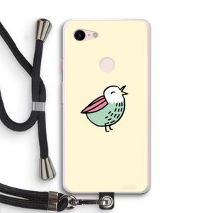 Birdy: Pixel 3 XL Transparant Hoesje met koord
