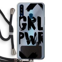 Girl Power #2: Samsung Galaxy A20s Transparant Hoesje met koord