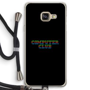 Retro: Samsung Galaxy A3 (2016) Transparant Hoesje met koord