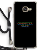 Retro: Samsung Galaxy A3 (2016) Transparant Hoesje met koord