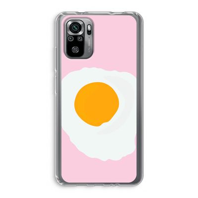 Sunny side up: Xiaomi Redmi Note 10S Transparant Hoesje