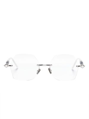 Kuboraum lunettes de vue à monture géométrique - Tons neutres